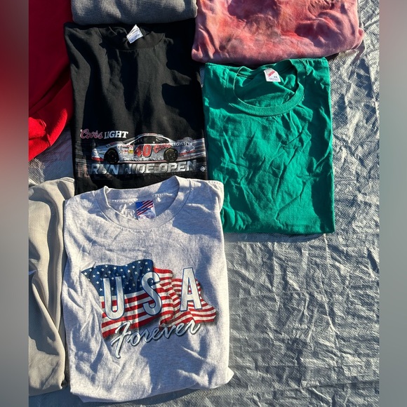 Vintage Men’s Clothing Lot of 7 Tops XXL
Crewneck, Polo Shirt, T-Shirts L/S - Picture 2 of 7